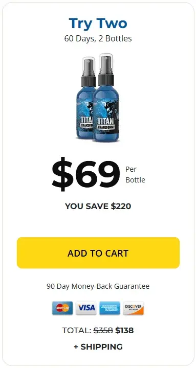 Buy TITAN TRANSFORM 2 Bottles