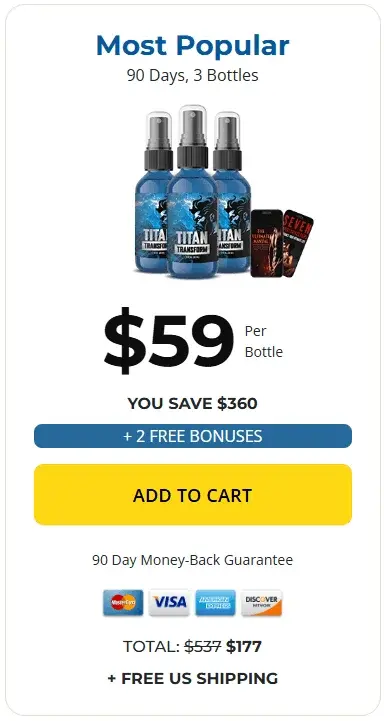 Buy TITAN TRANSFORM 3 Bottles