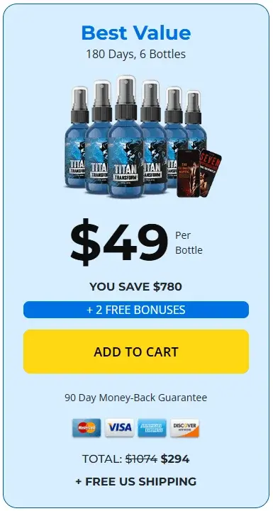 Buy TITAN TRANSFORM 6 Bottles